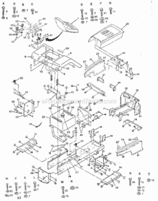 Part Location Diagram of 123803X Craftsman Strap Tank
