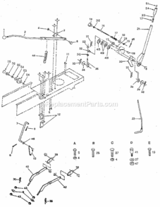 Part Location Diagram of 125914X Craftsman Bracket