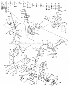 Part Location Diagram of 121206X Craftsman Bracket