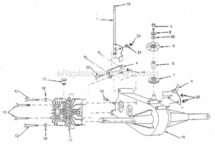 Part Location Diagram of 121188X Craftsman Bracket