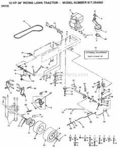 Part Location Diagram of 126590X Craftsman Bushing