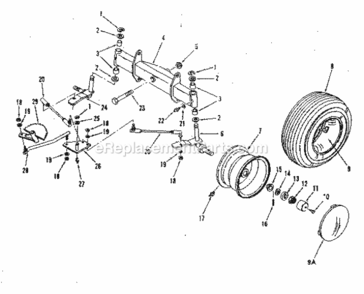 Part Location Diagram of 8763H Craftsman Dust Cap