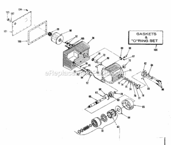 Page G Diagram and Parts List for 91725500  Craftsman Lawn Tractor