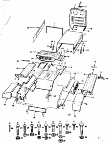 Part Location Diagram of 366J Craftsman Panel