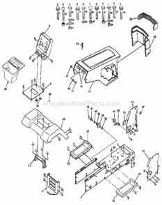 Part Location Diagram of 126641X Craftsman Tool Box