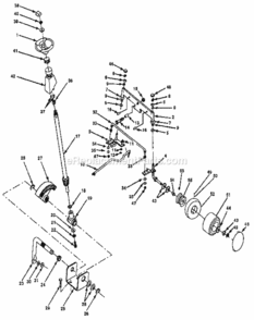 Part Location Diagram of 130460 Craftsman Spindle Left Hand