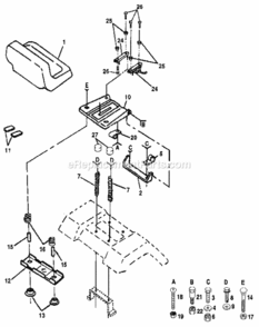 Part Location Diagram of 124427X Craftsman Spacer