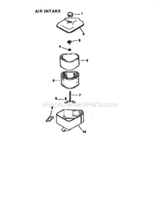 Part Location Diagram of 12-094-01 Craftsman Base