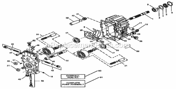 Page I Diagram and Parts List for 917255251  Craftsman Lawn Tractor
