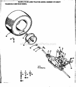 Part Location Diagram of 1630J Craftsman Strap