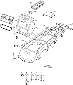 Part Location Diagram of 3807R Craftsman Bushing