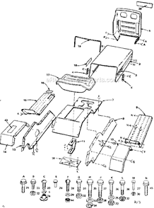 Part Location Diagram of 9596R Craftsman Decal