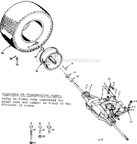 Part Location Diagram of 2935J Craftsman Spacer