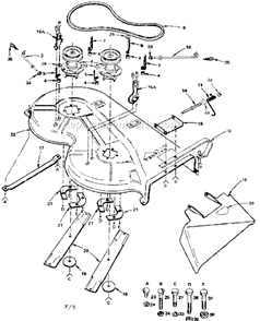 Part Location Diagram of 71526 Craftsman Spring