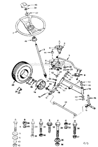 Part Location Diagram of 7320J Craftsman Guide