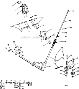Part Location Diagram of 71669 Craftsman Spring