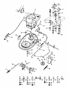 Page D Diagram and Parts List for 917255279  Craftsman Lawn Tractor