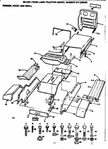 Part Location Diagram of 1647J Craftsman Grill