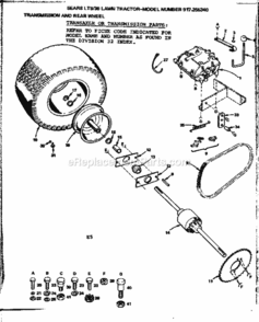 Part Location Diagram of 2930J Craftsman Bolt