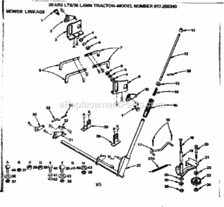 Part Location Diagram of 812J Craftsman Spring
