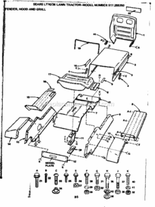 Part Location Diagram of 5607P Craftsman Screw