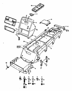 Part Location Diagram of 678H491 Craftsman Strap