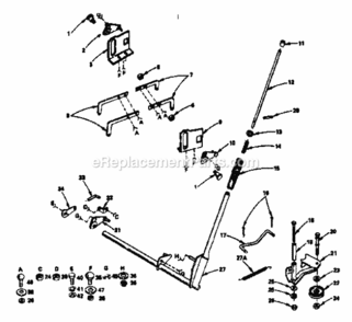 Page I Diagram and Parts List for 917255412  Craftsman Lawn Tractor