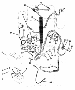 Page A Diagram and Parts List for 917255441  Craftsman Lawn Tractor
