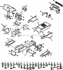 Part Location Diagram of 127543X011 Craftsman Saddle