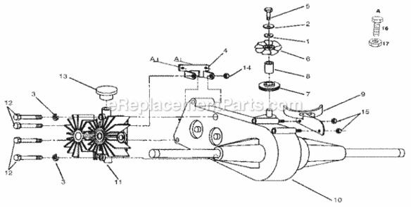 Page G Diagram and Parts List for 917255551  Craftsman Lawn Tractor