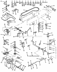 Page E Diagram and Parts List for 917255591  Craftsman Lawn Tractor