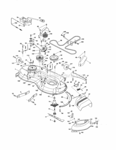 Part Location Diagram of 194250 Craftsman Manual.O.275