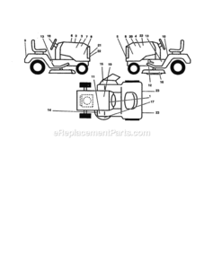 Part Location Diagram of 132271 Craftsman Decal