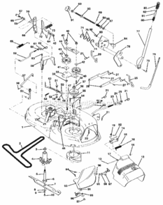 Page I Diagram and Parts List for 917255692  Craftsman Lawn Tractor