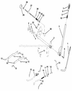 Page I Diagram and Parts List for 917255693  Craftsman Lawn Tractor