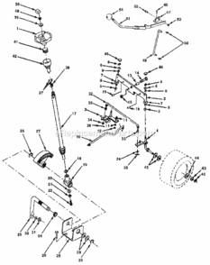 Page D Diagram and Parts List for 917255694  Craftsman Lawn Tractor