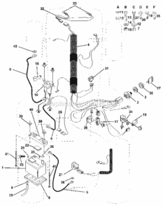 Page A Diagram and Parts List for 917255695  Craftsman Lawn Tractor