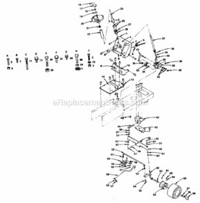 Part Location Diagram of 102531X Craftsman Bracket
