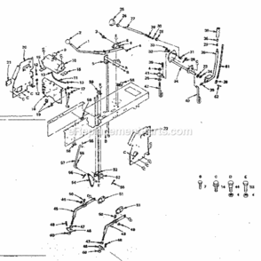 Part Location Diagram of 106019X Craftsman Grip Handle