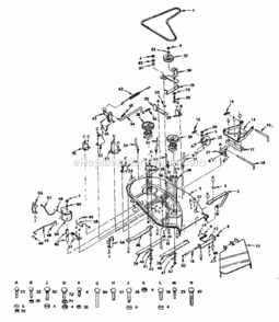 Part Location Diagram of 105660X Craftsman Bracket Left Hand