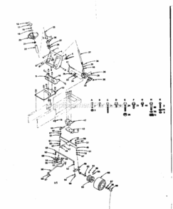 Page D Diagram and Parts List for 917255723  Craftsman Lawn Tractor