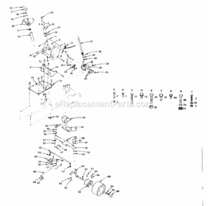 Page D Diagram and Parts List for 917255730  Craftsman Lawn Tractor