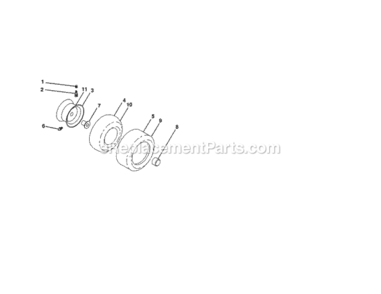 Page J Diagram and Parts List for 917255737  Craftsman Lawn Tractor