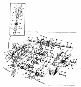 Page D Diagram and Parts List for 91725580  Craftsman Lawn Tractor