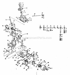 Page D Diagram and Parts List for 917255820  Craftsman Lawn Tractor