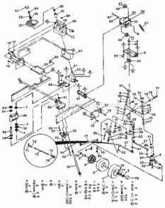Page D Diagram and Parts List for 9172559102  Craftsman Lawn Tractor