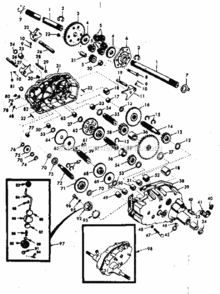 Page G Diagram and Parts List for 917255913  Craftsman Lawn Tractor