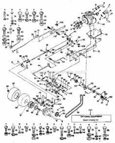 Page C Diagram and Parts List for 917255914  Craftsman Lawn Tractor
