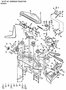 Page F Diagram and Parts List for 917255931  Craftsman Lawn Tractor