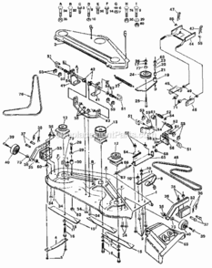 Page F Diagram and Parts List for 917255934  Craftsman Lawn Tractor
